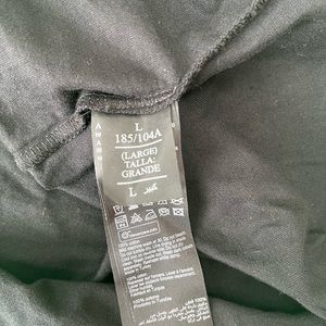 All saints black T-shirt size L (tag on the T-shirt is wrong)